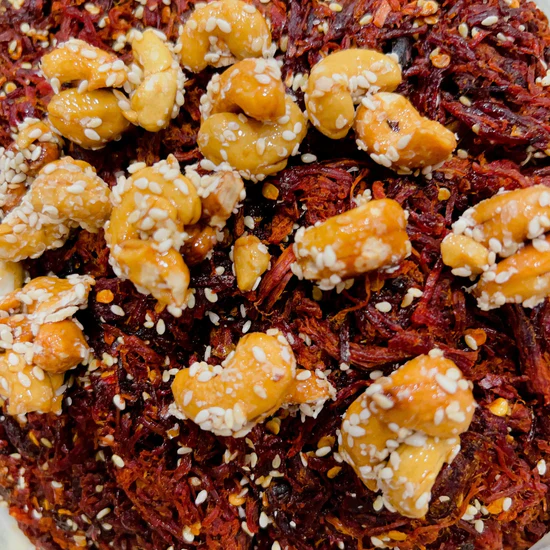 Khô Bò Hạt Điều Sợi Cay ít A11